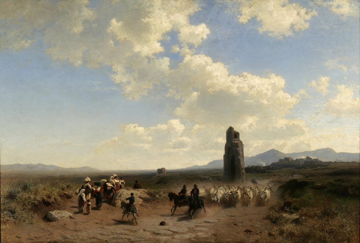 La campagna romana - National Academy of Design, New York